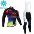 Invierno Maillot y Culotte Largos con Tirantes 2021 Team TotalEnergies M002