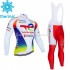 Invierno Maillot y Culotte Largos con Tirantes 2021 Team TotalEnergies M003