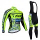 Maillot y Culotte Largos con Tirantes 2020 Tinkoff M001