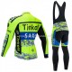 Maillot y Culotte Largos con Tirantes 2020 Tinkoff M001