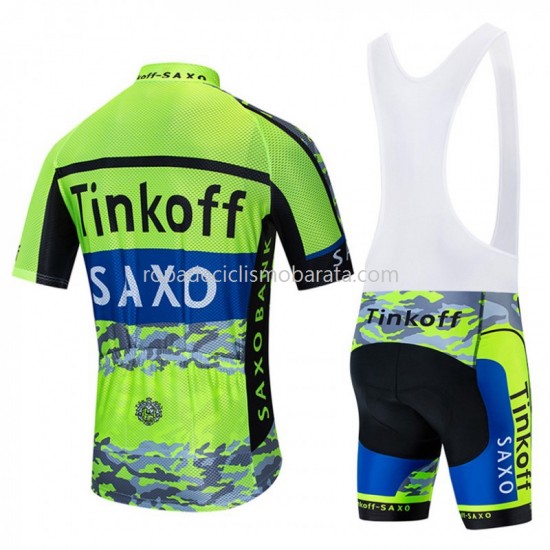 Maillot y Culotte con Tirantes 2020 Tinkoff M001