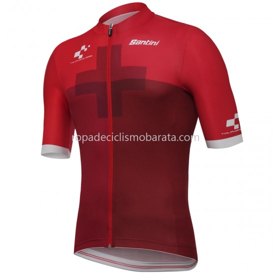 Maillot y Culotte con Tirantes 2018 Tour de Suisse M003