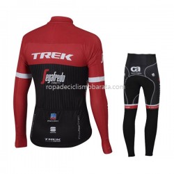 Maillot y Culotte Largos 2017 Trek-Segafredo Niños M001