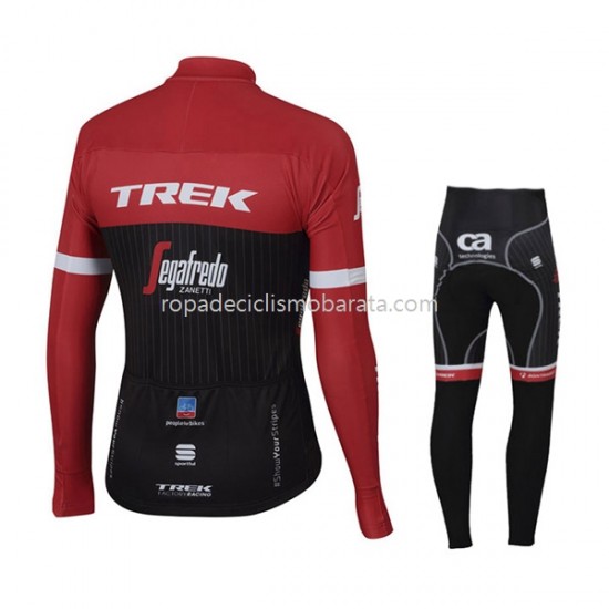 Maillot y Culotte Largos 2017 Trek-Segafredo Niños M001