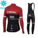 Invierno Maillot y Culotte Largos con Tirantes 2017 Trek-Segafredo M001