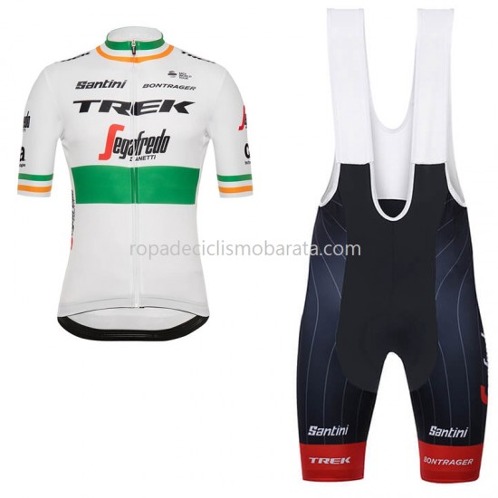 Maillot y Culotte con Tirantes 2018 Trek Segafredo M003