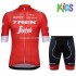 Maillot y Culotte Corto 2018 Trek-Segafredo Niños M001