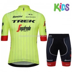 Maillot y Culotte Corto 2018 Trek-Segafredo Niños M002