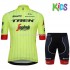 Maillot y Culotte Corto 2018 Trek-Segafredo Niños M002