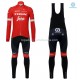 Invierno Maillot y Culotte Largos con Tirantes 2018 Trek-Segafredo M001