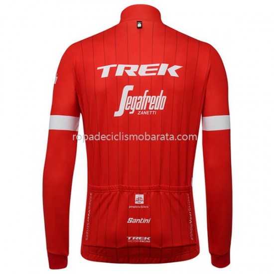 Maillot Manga Larga 2018 Trek-Segafredo M001