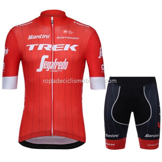 Maillot y Culotte Corto 2018 Trek-Segafredo M001