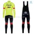 Invierno Maillot y Culotte Largos con Tirantes 2018 Trek-Segafredo M002