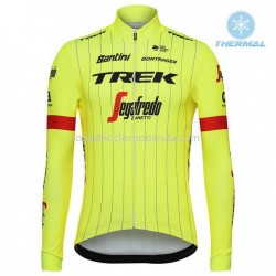 Invierno Maillot y Culotte Largos con Tirantes 2018 Trek-Segafredo M002