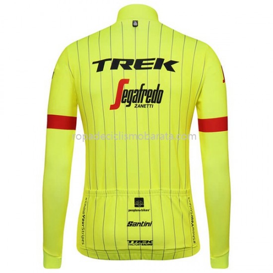 Maillot Manga Larga 2018 Trek-Segafredo M002