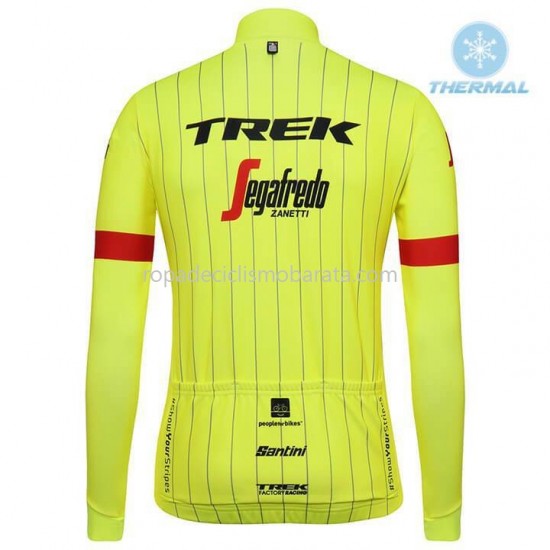 Invierno Maillot 2018 Trek-Segafredo M002