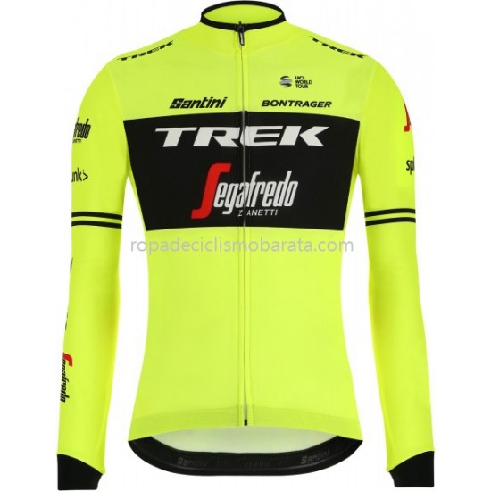 Maillot Manga Larga 2019 Trek-Segafredo M002