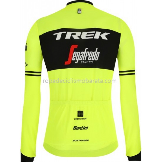 Maillot Manga Larga 2019 Trek-Segafredo M002