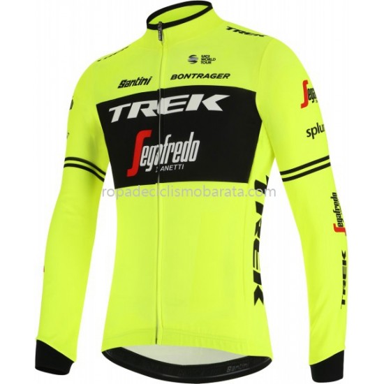 Maillot Manga Larga 2019 Trek-Segafredo M002
