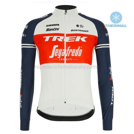 Invierno Maillot y Culotte Largos con Tirantes 2020 Trek Segafredo M001