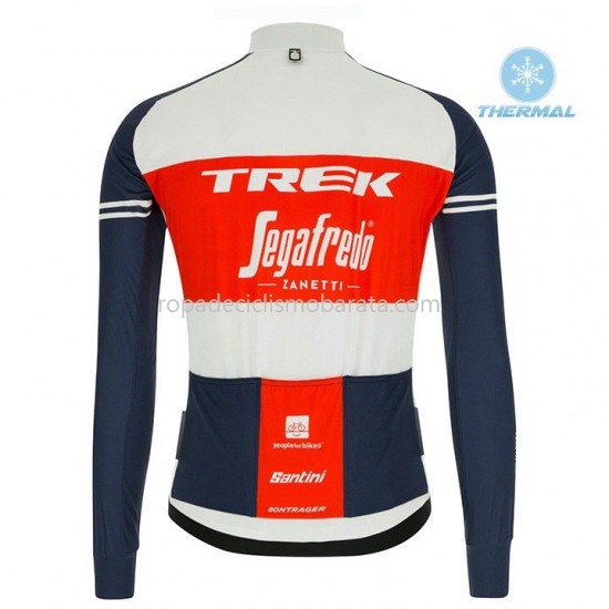 Invierno Maillot y Culotte Largos con Tirantes 2020 Trek Segafredo M001