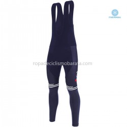 Invierno Maillot y Culotte Largos con Tirantes 2020 Trek Segafredo M002