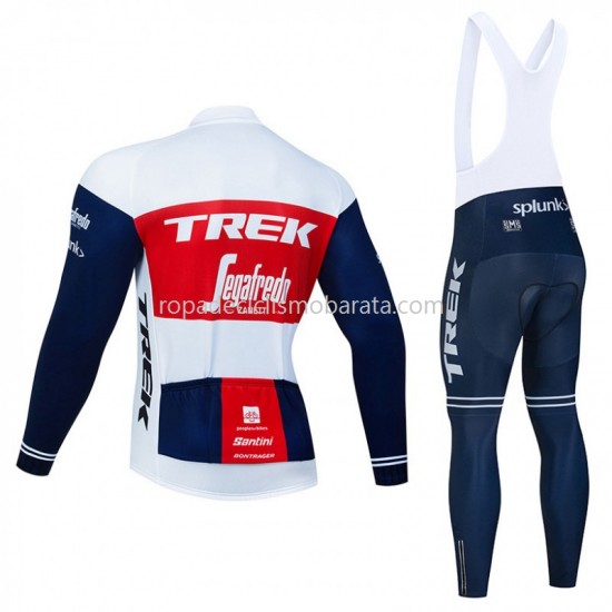 Maillot y Culotte Largos con Tirantes 2020 Trek-Segafredo M001