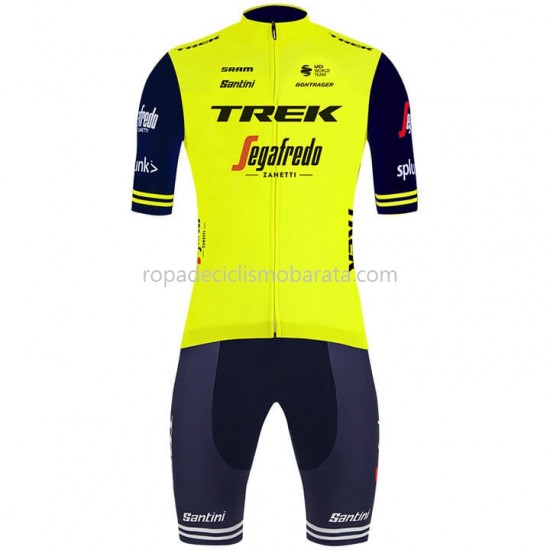 Maillot y Culotte con Tirantes 2020 Trek-Segafredo M002