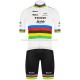 Maillot y Culotte con Tirantes 2020 Trek-Segafredo UCI World Champion M001