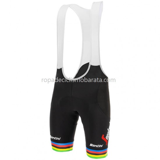 Maillot y Culotte con Tirantes 2020 Trek-Segafredo UCI World Champion M001
