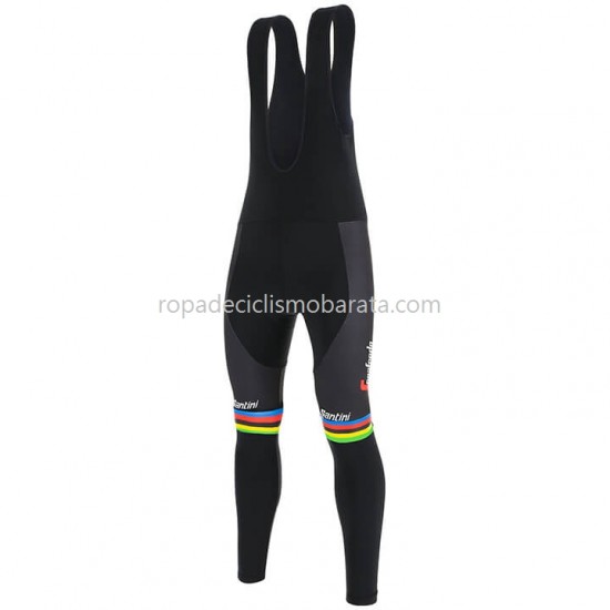 Culottes Largos con Tirantes 2020 Trek-Segafredo UCI World Champion M001