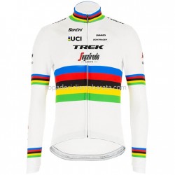 Maillot Manga Larga 2020 Trek-Segafredo UCI World Champion M001