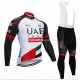 Maillot y Culotte Largos con Tirantes 2018 Team UAE M001