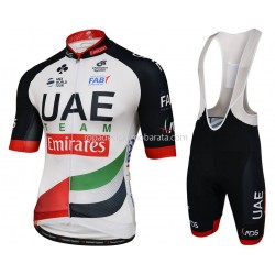 Maillot y Culotte con Tirantes 2018 Team UAE M001