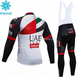Invierno Maillot y Culotte Largos con Tirantes 2018 Team UAE M001