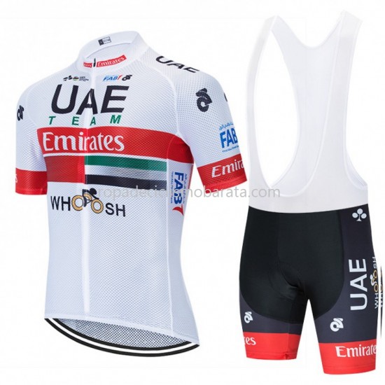 Maillot y Culotte con Tirantes 2020 UAE Team Emirates M001