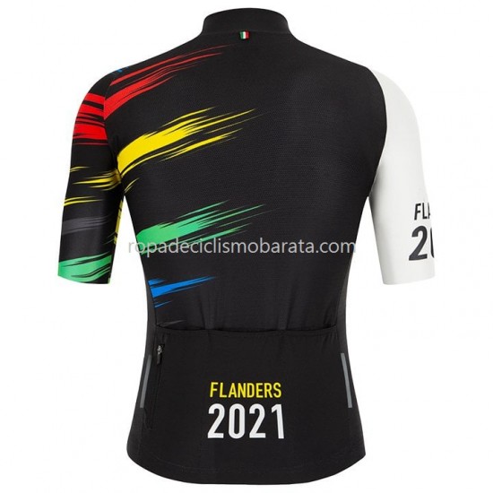 Maillot Manga Corta 2021 UCI World Champion M002