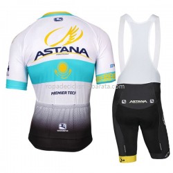 Maillot y Culotte con Tirantes 2017 Astana Pro Team Mujeres M002