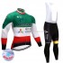 Invierno Maillot y Culotte Largos con Tirantes 2017 Astana Pro Team Mujeres M004
