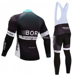 Maillot y Culotte Largos con Tirantes 2017 Bora-Hansgrohe Mujeres M001