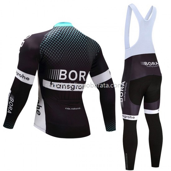Maillot y Culotte Largos con Tirantes 2017 Bora-Hansgrohe Mujeres M001