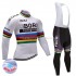 Invierno Maillot y Culotte Largos con Tirantes 2017 Bora-Hansgrohe Mujeres M002