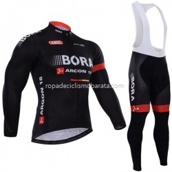 Maillot y Culotte Largos con Tirantes 2017 Bora-Hansgrohe Mujeres M003
