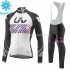 Invierno Maillot y Culotte Largos con Tirantes 2017 CCC Liv Mujeres M007