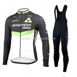 Maillot y Culotte Largos con Tirantes 2017 Dimension Data Mujeres M001