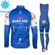 Invierno Maillot y Culotte Largos con Tirantes 2017 Quick-Step Floors Mujeres M001