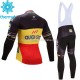 Invierno Maillot y Culotte Largos con Tirantes 2017 Quick-Step Floors Mujeres M002