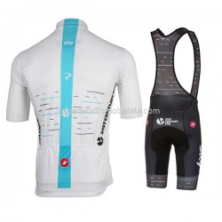 Maillot y Culotte con Tirantes 2017 Team Sky Mujeres M003