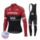 Invierno Maillot y Culotte Largos con Tirantes 2017 Trek-Segafredo Mujeres M001