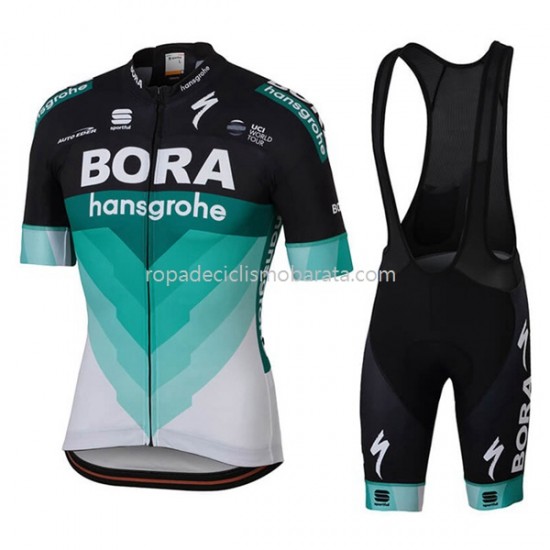 Maillot y Culotte con Tirantes 2018 Bora Hansgrohe Mujeres M001
